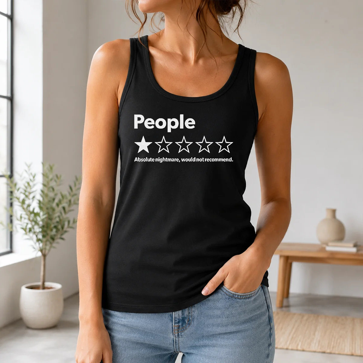 Pretty Original People Absolute Nightmare Would Not Recommend Shirt - Image 3