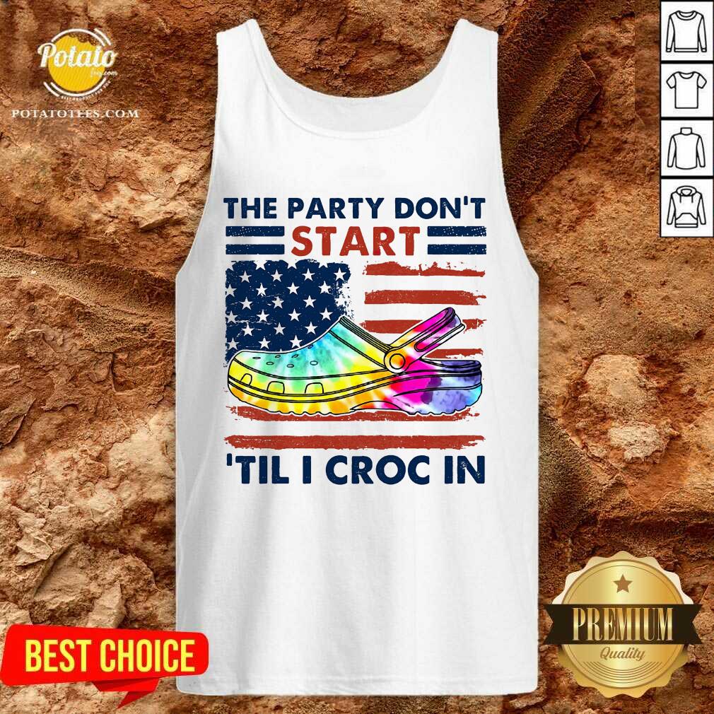 The Party Don'T Start 'Til I Croc In Shirt - Image 4