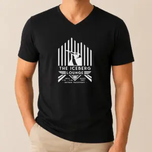 Alternative view of Pretty Good Penguin The Iceberg Lounge Open Invite Gotham Waterfront Shirt