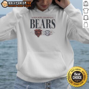 Alternative view of Awesome Chicago Bears Football Super Bowl Champions XX T-Shirt