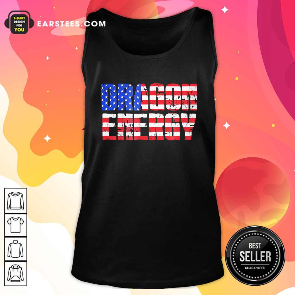 Good Dragon Energy American Flag Shirt - Image 4