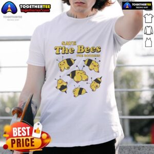 Awesome Save The Bees Boobees T-Shirt