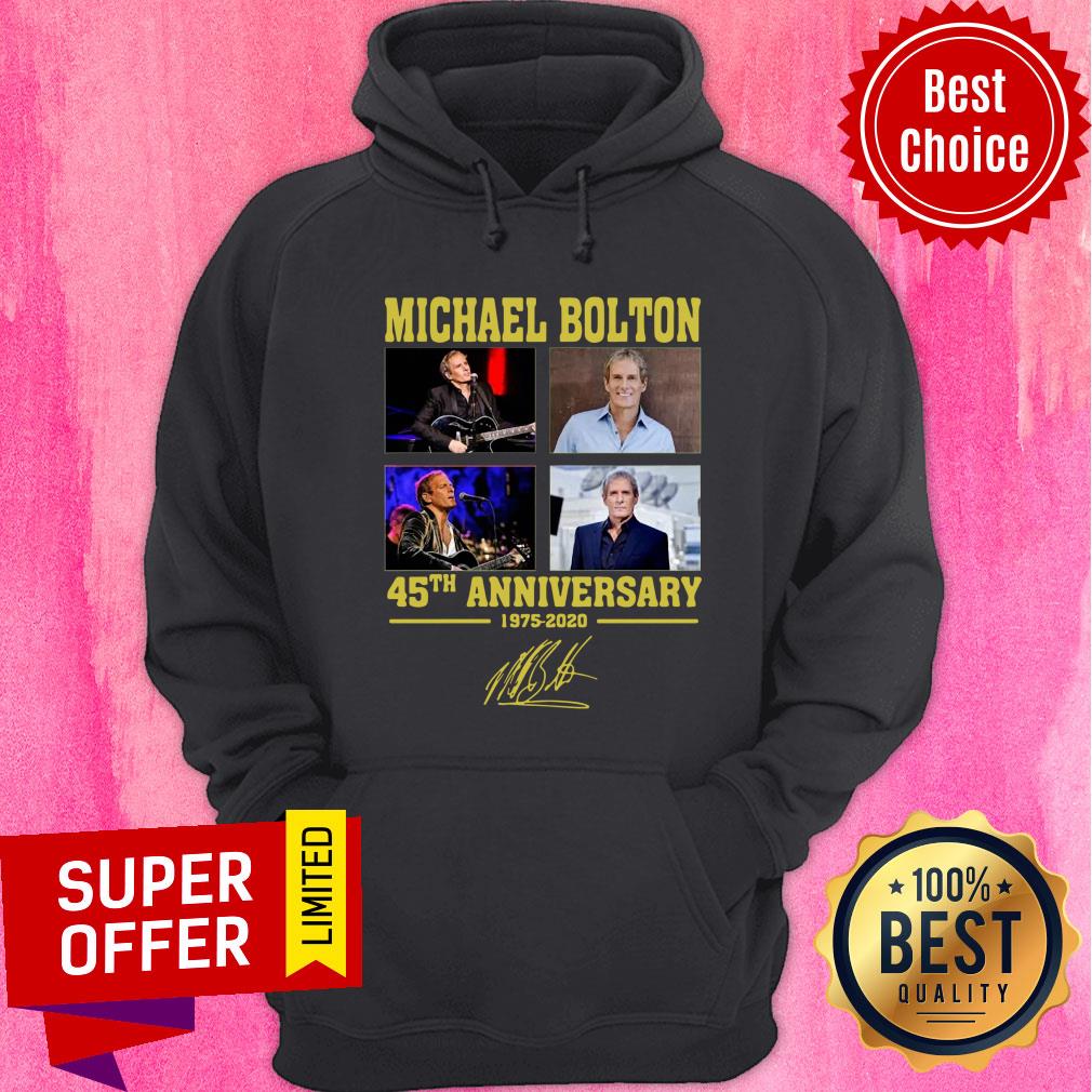Michael Bolton 45th Anniversary 1975-2020 Shirt - Image 5