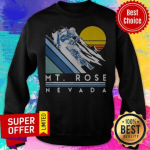 Alternative view of Nice Mt Rose Nevada Retro Ski Shirt