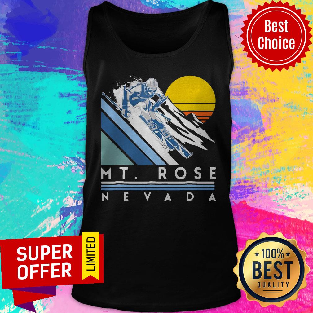Nice Mt Rose Nevada Retro Ski Shirt - Image 5