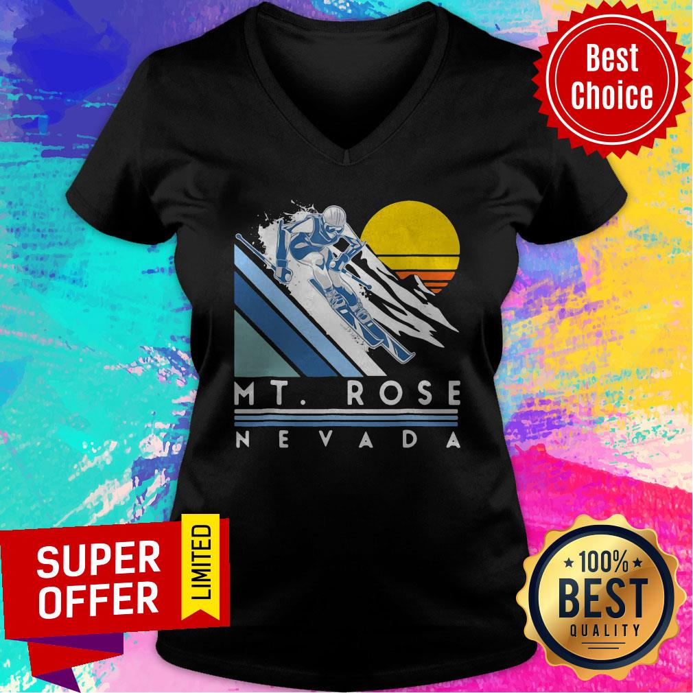 Nice Mt Rose Nevada Retro Ski Shirt - Image 4
