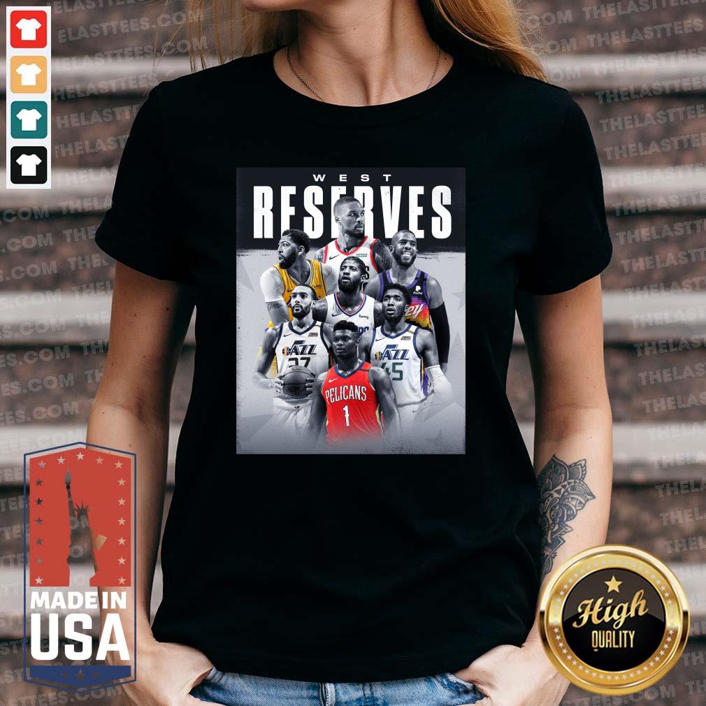 Top The 2021 #NBAAllStar West Reserves Shirt - Image 5