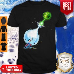 Awesome Songoku Kamehameha Corona Virus Shirt