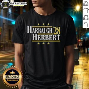 Top Jim Harbaugh Vs Justin Herbert Los Angeles Chargers 2028 T-Shirt