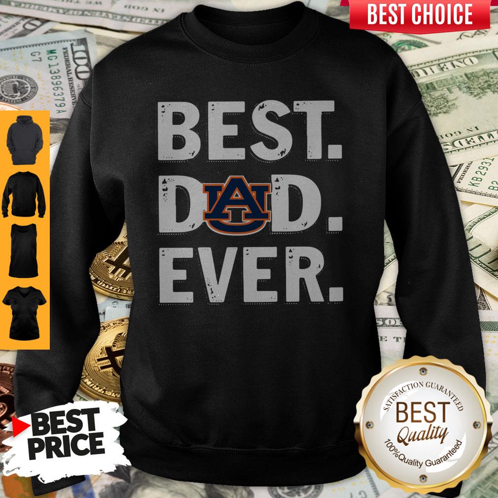 Auburn Tigers Best Dad Ever Happy Father’S Day Shirt - Image 2
