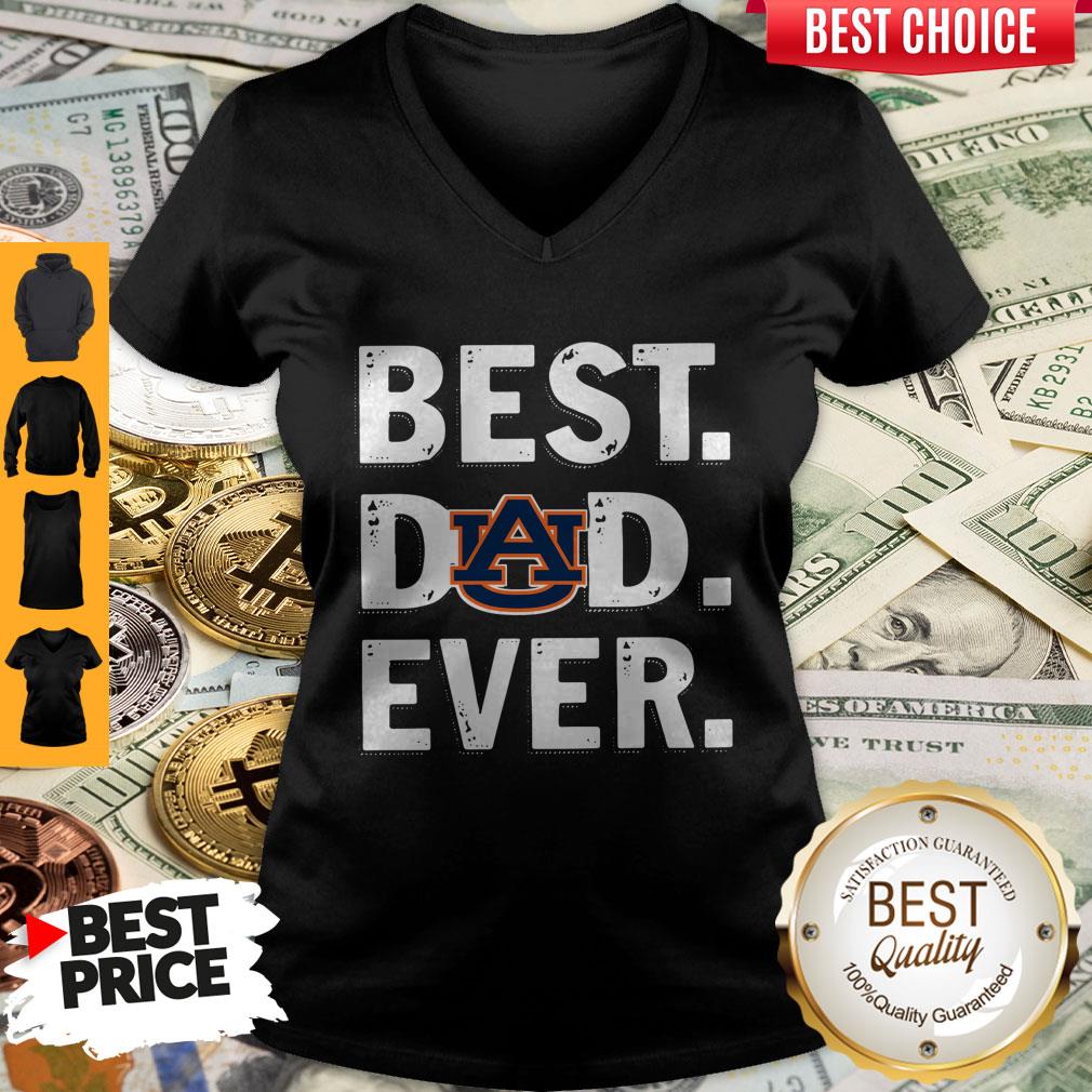 Auburn Tigers Best Dad Ever Happy Father’S Day Shirt - Image 4