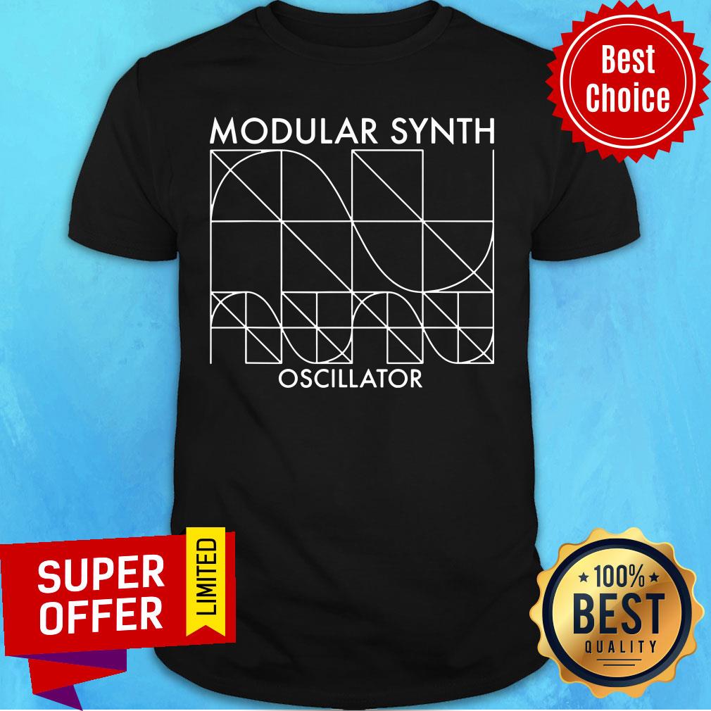 Awesome Modular Synth Oscillator Shirt