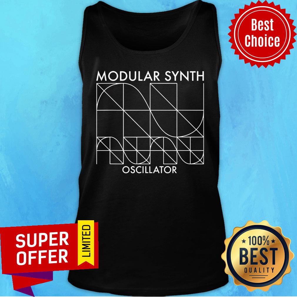 Awesome Modular Synth Oscillator Shirt - Image 4