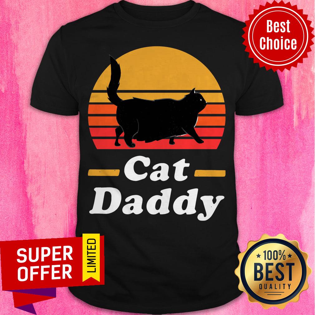 Nice Black Cat Daddy Vintage Shirt