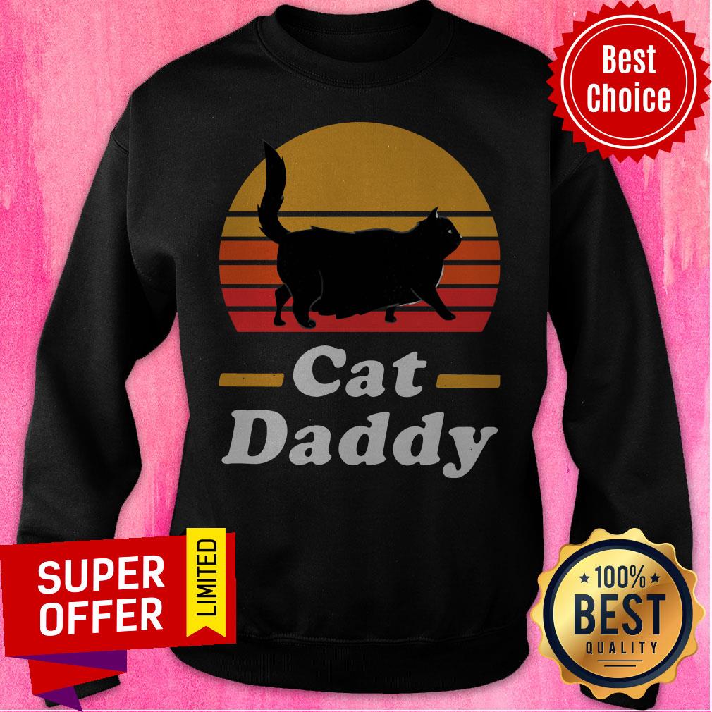 Nice Black Cat Daddy Vintage Shirt - Image 5
