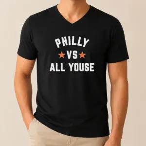 Alternative view of Original Philly VS All Youse Fan Shirt