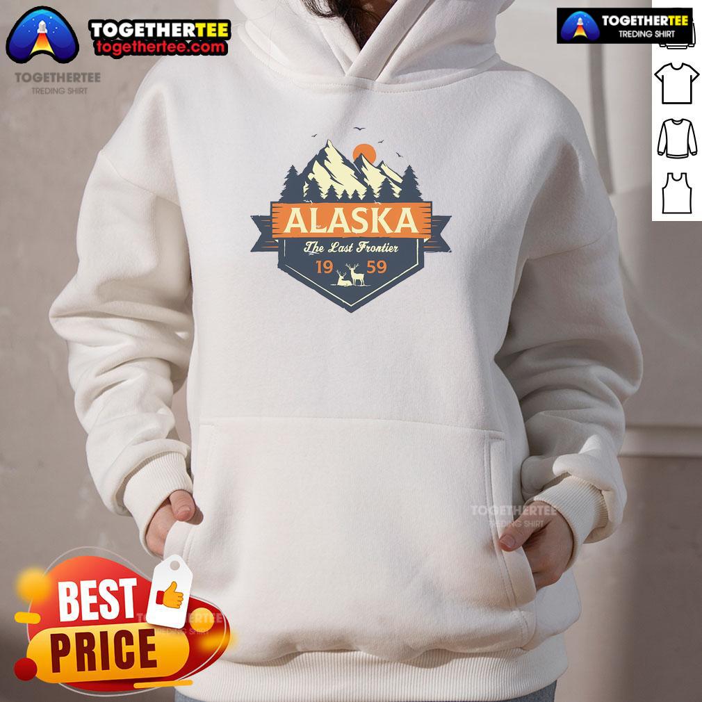 Premium Last Frontier Retro Alaska 1959 T-Shirt - Image 2