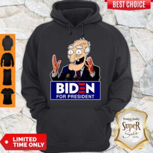 Alternative view of Official Biden For President Shirt