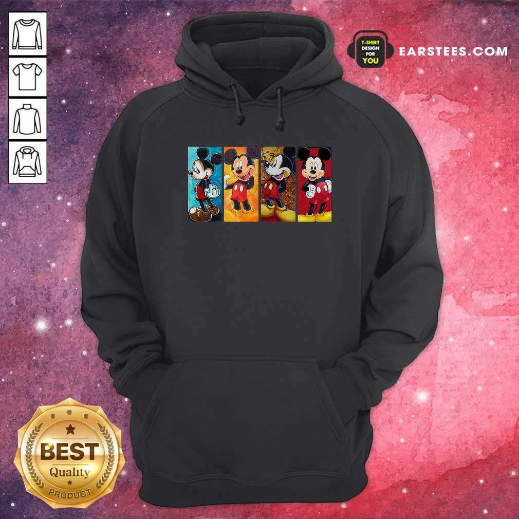 Official Mickey Mouse Be Strong Be Brave Be Humble Be Badass Shirt - Image 2