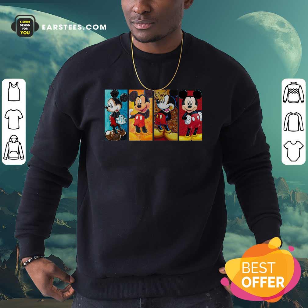 Official Mickey Mouse Be Strong Be Brave Be Humble Be Badass Shirt - Image 5