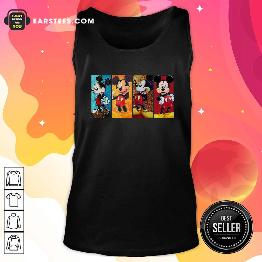 Official Mickey Mouse Be Strong Be Brave Be Humble Be Badass Shirt - Image 4