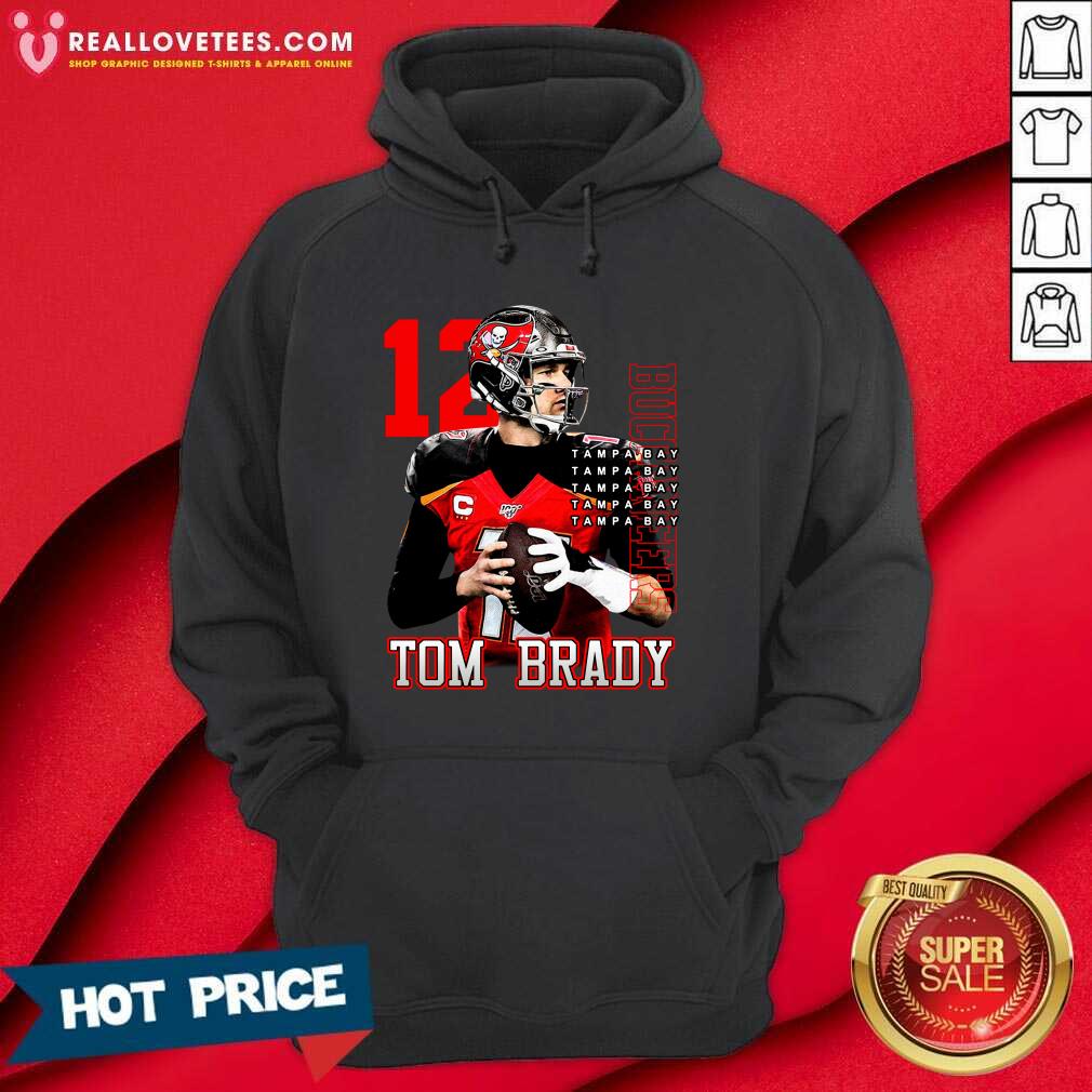 Hot 12 Tom Brady Tampa Bay Buccaneers Shirt - Image 4