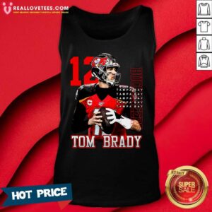 Alternative view of Hot 12 Tom Brady Tampa Bay Buccaneers Shirt