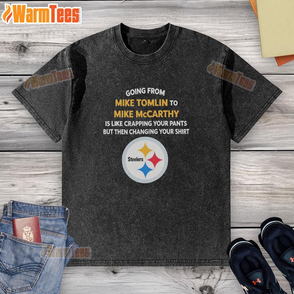 Good Going From Mike Tomlin To Mike Mccarthy T-Shirt - Image 6