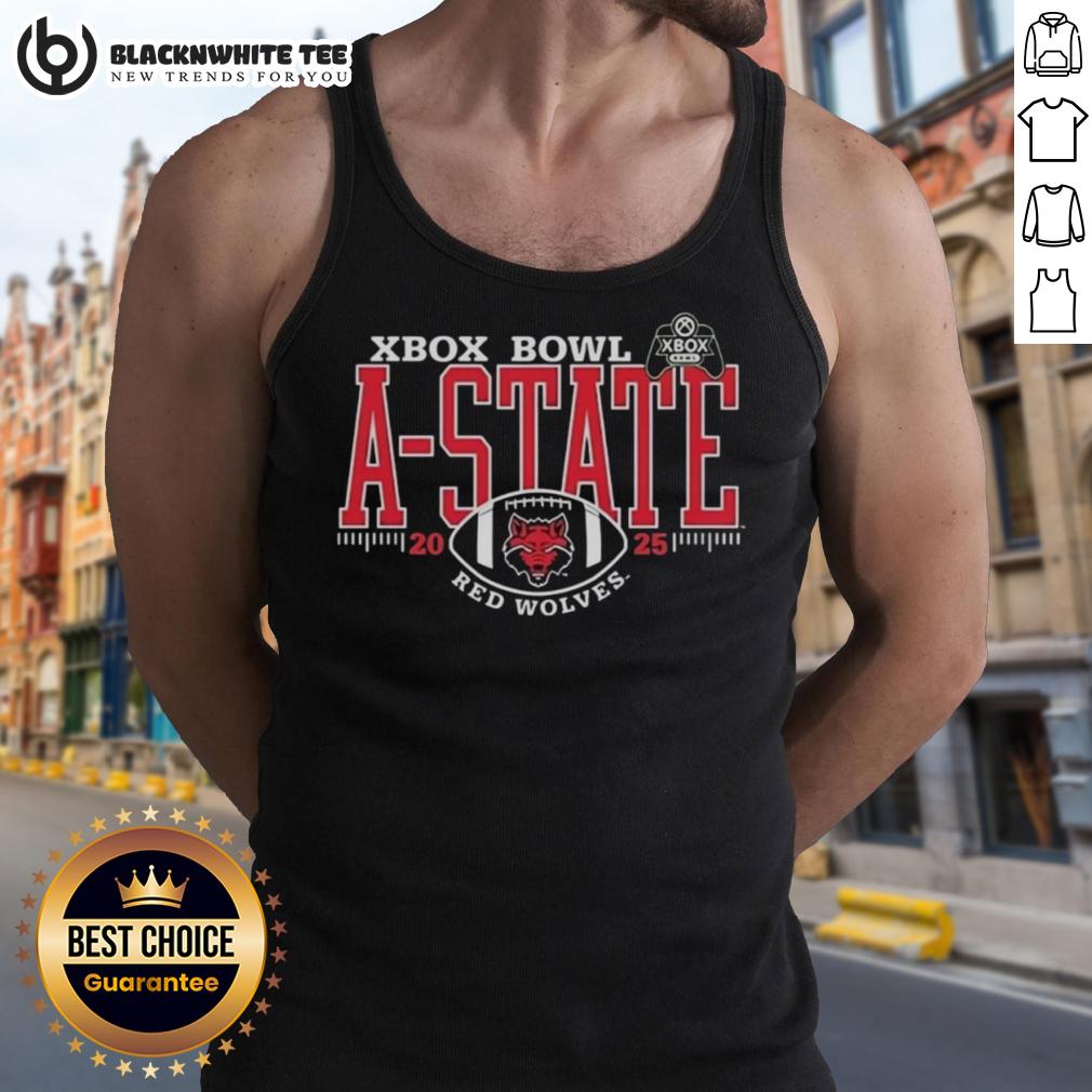 Nice A-State Red Wolves Xbox Bowl 2025 T-Shirt - Image 4