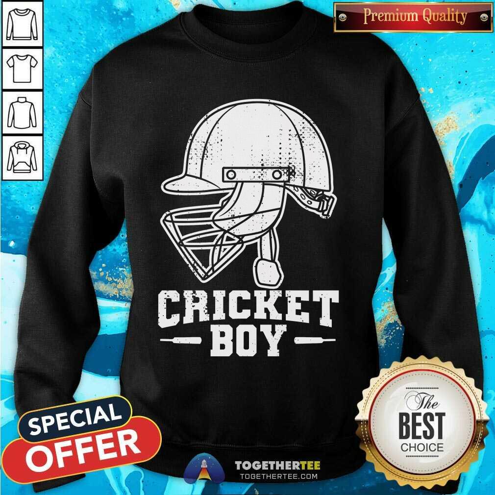 Pretty Boy Who Plays Cricket T-Shirt - Image 4