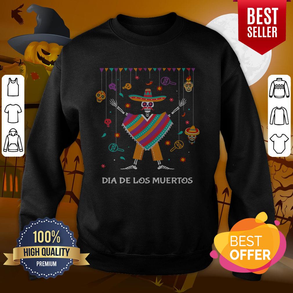 Dia De Los Muertos Funny Day Of The Dead Hanging Skulls Shirt - Image 4