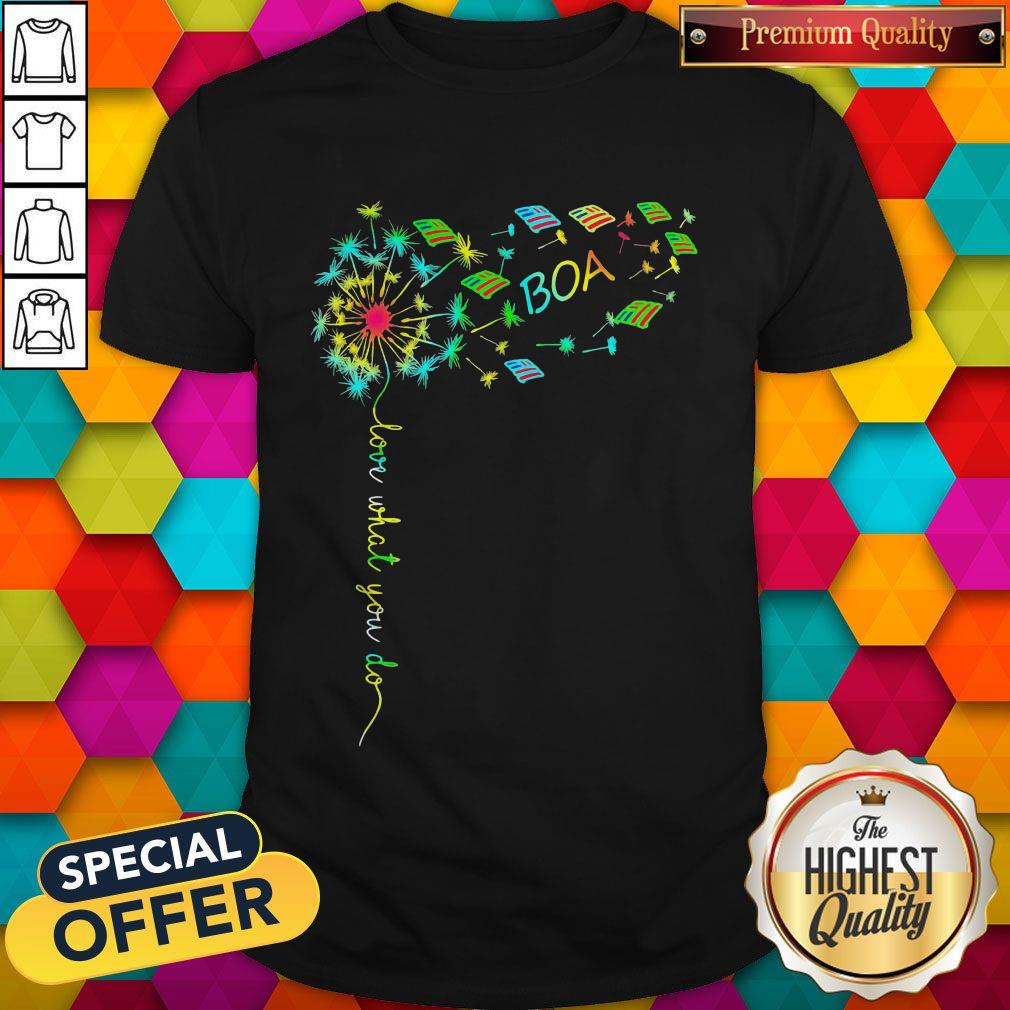 Good Love What You Do Boa Shirt