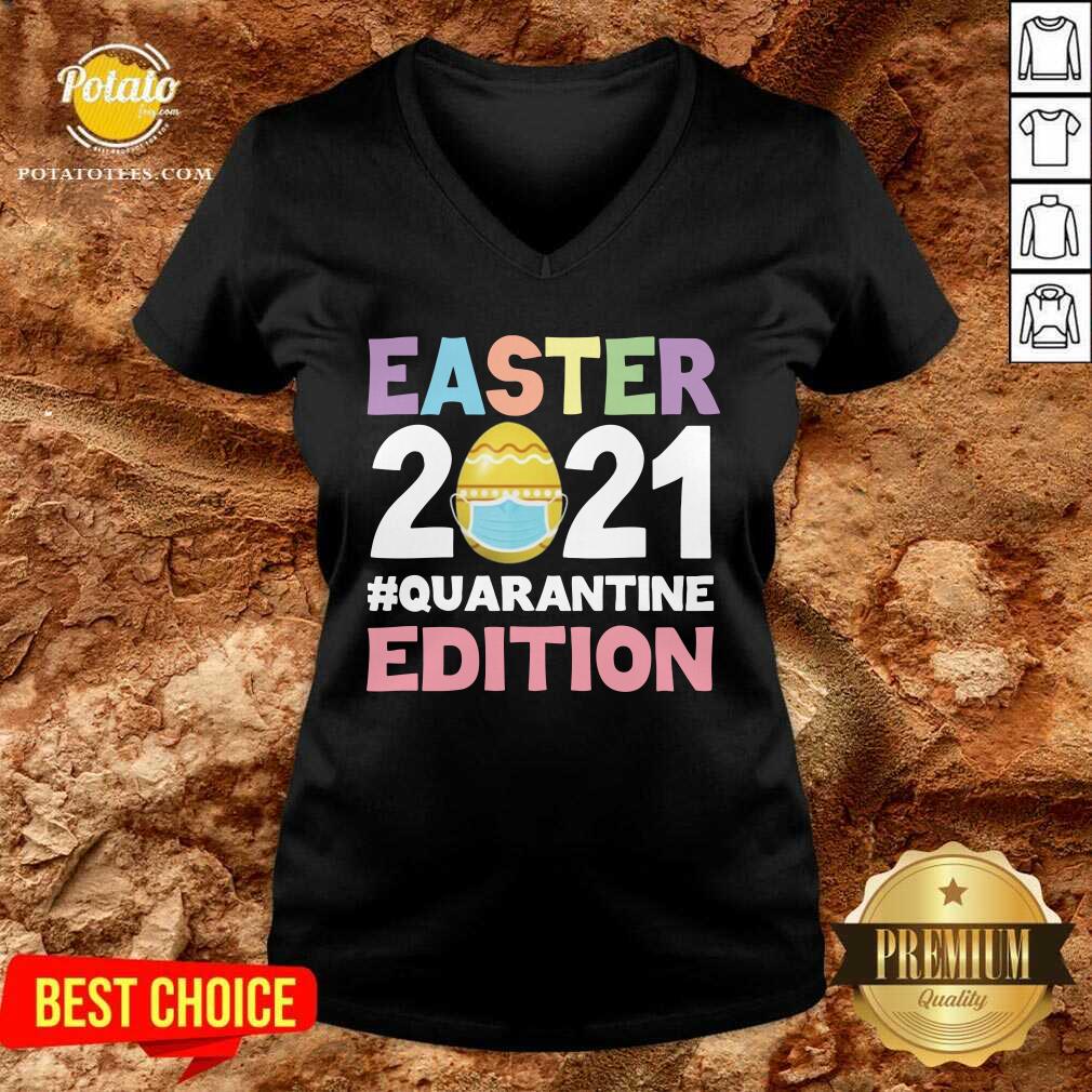 Premium Easter 2021 Face Mask Quarantine Edition Shirt - Image 2