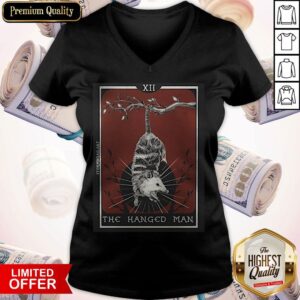 Alternative view of Hangman Opossum Tarot Card Shirt