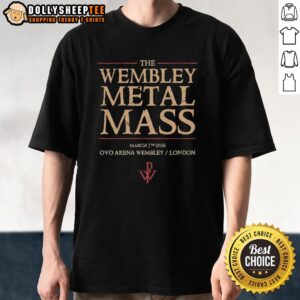 Nice The Wembley Metal Mass Wake Up The Wicked March 7 2026 Tour T-Shirt