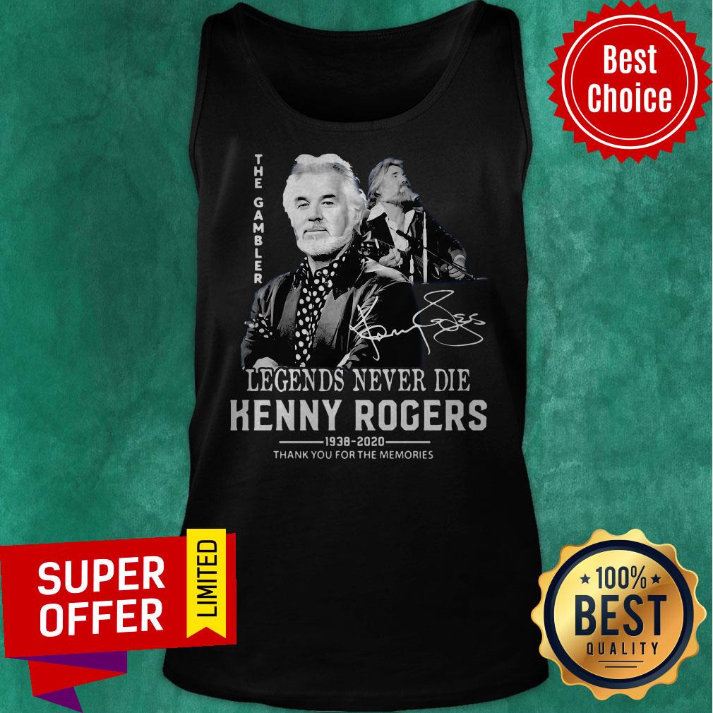 Nice Legends Never Die Kenny Rogers Thank You For The Memories Shirt - Image 5