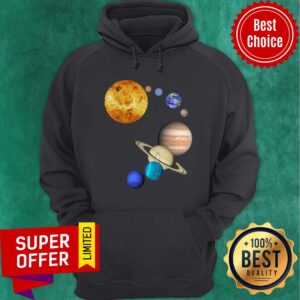 Alternative view of Nice Planets In Solar System Science Shirt