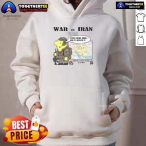 Alternative view of Official War In Iran 2026 Operation Epic Bacon T-Shirt