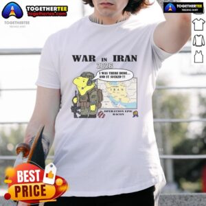 Official War In Iran 2026 Operation Epic Bacon T-Shirt