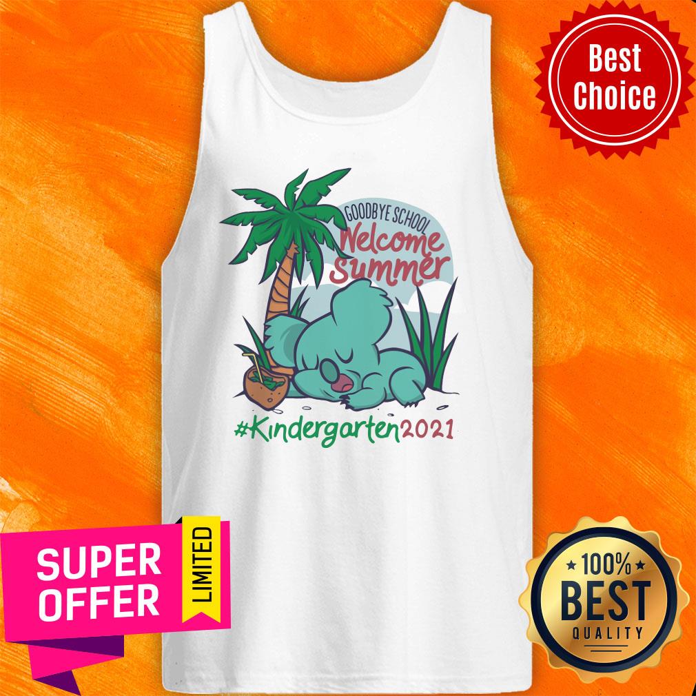 Koala Goodbye School Welcome Summer Kindergarten 2021 Shirt - Image 3