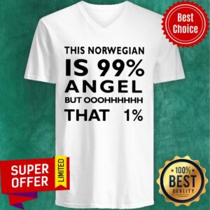 Alternative view of This Norwegian Is 99% Angel Shirt