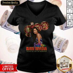 Alternative view of Naya Rivera Thank You For The Memories Shirt