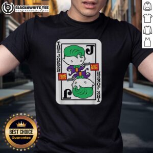 Official Joker Card Bang Gun Cartoon T-Shirt
