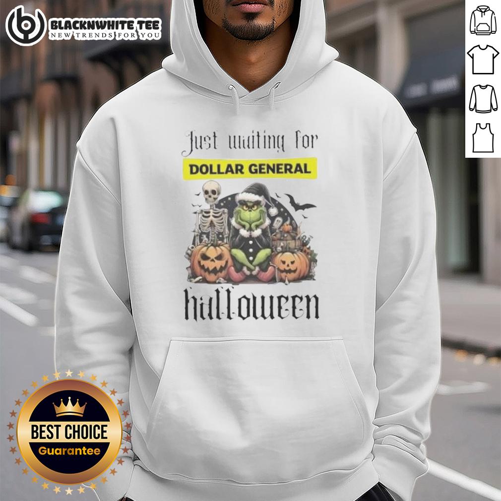 Pretty Grinch Just Waiting For Dollar General Halloween T-Shirt - Image 2