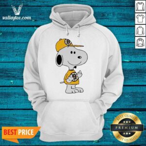 Alternative view of Delicate Snoopy Boston Bruins NHL Middle Fingers Fuck You Shirt