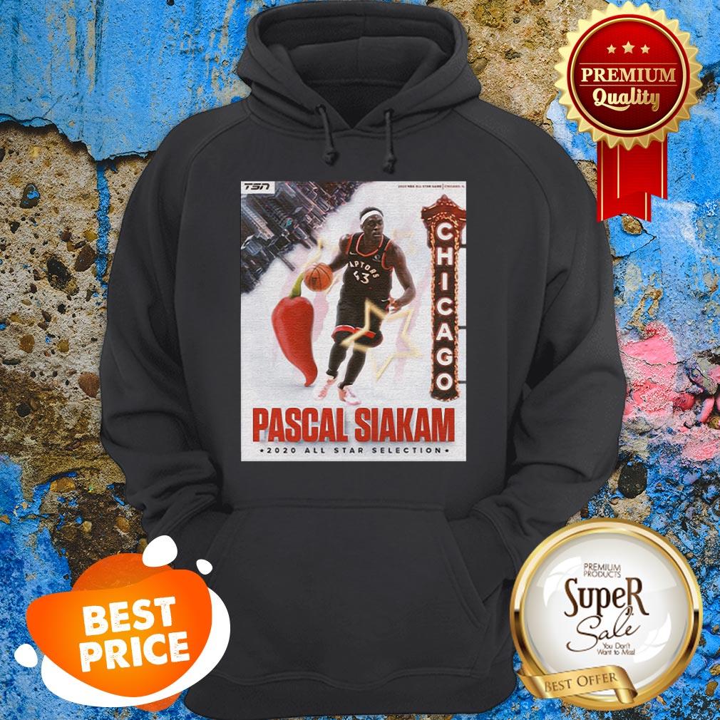 Nice NBA Pascal Siakam Too Spicy 2020 All Star Selection Chicago Shirt - Image 5