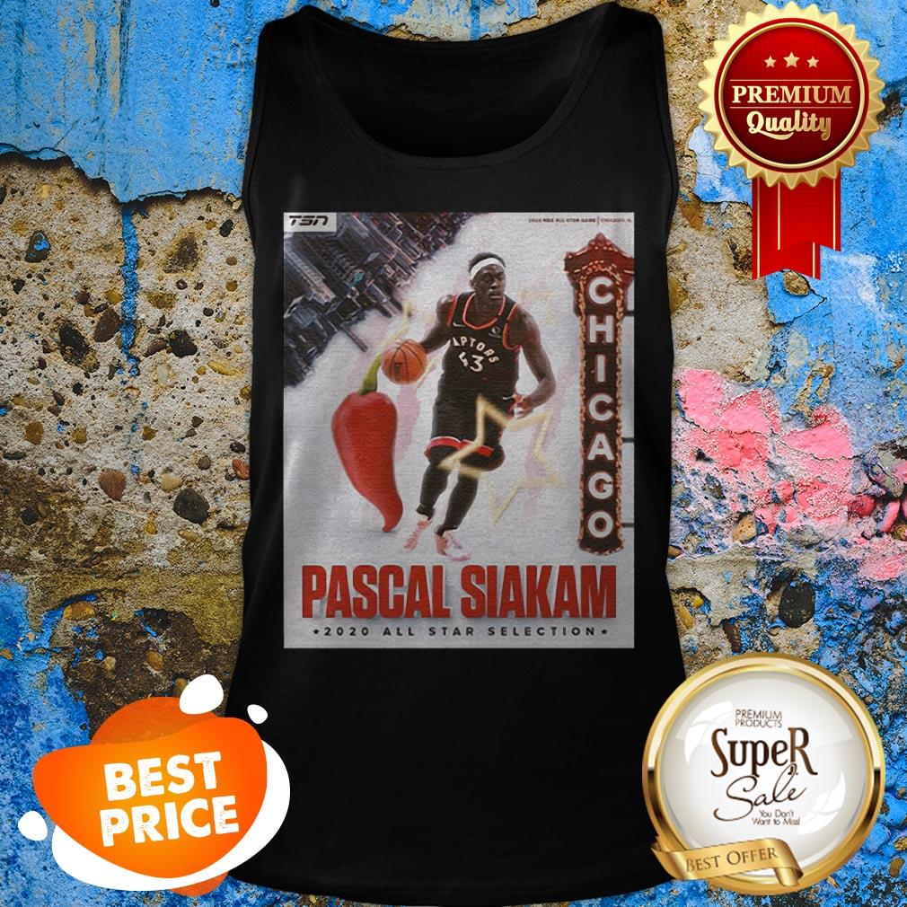 Nice NBA Pascal Siakam Too Spicy 2020 All Star Selection Chicago Shirt - Image 3