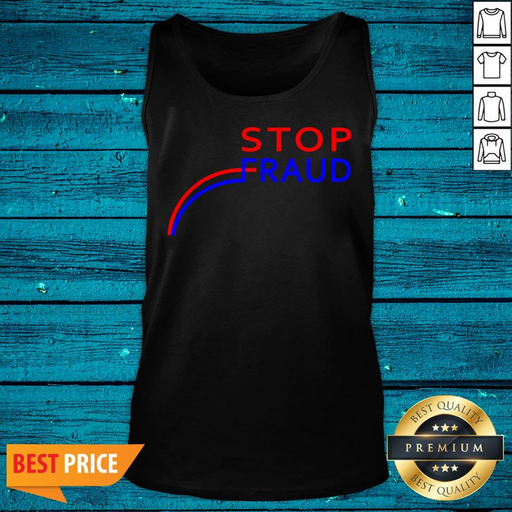 Important Stop Fraud Presidential Election Vote Graph Chart Shirt - Image 5