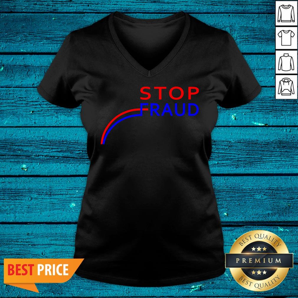 Important Stop Fraud Presidential Election Vote Graph Chart Shirt - Image 4