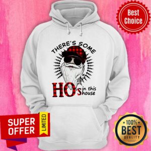 Alternative view of Premium There’s Some Hos In This House Santa Claus Christmas Shirt